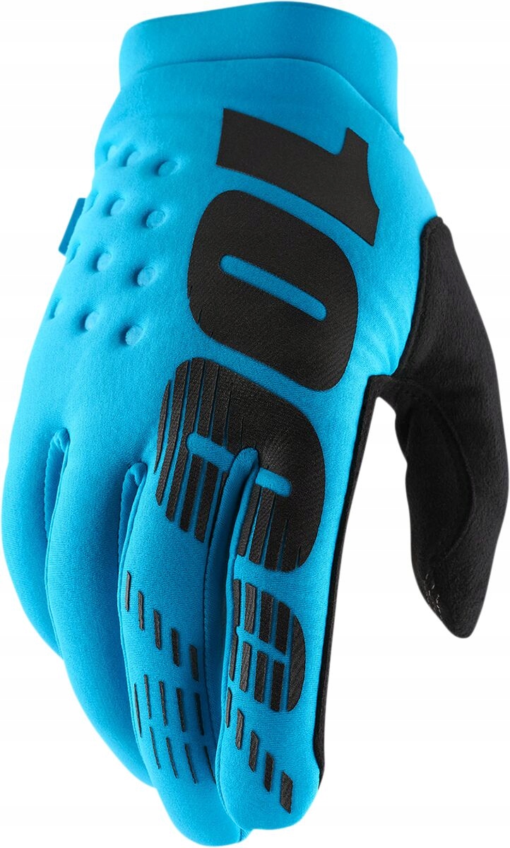 Rękawiczki 100% Na Crossa Brisker Ocieplane Turquoise L