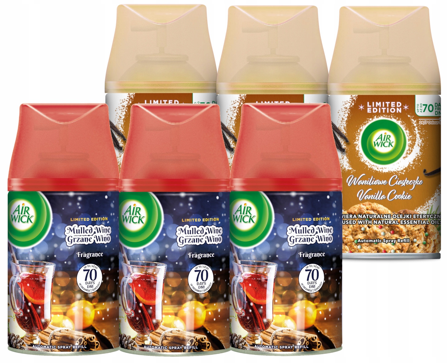 

Air Wick Freshmatic odświezacz mix wklad 6 x 250ml