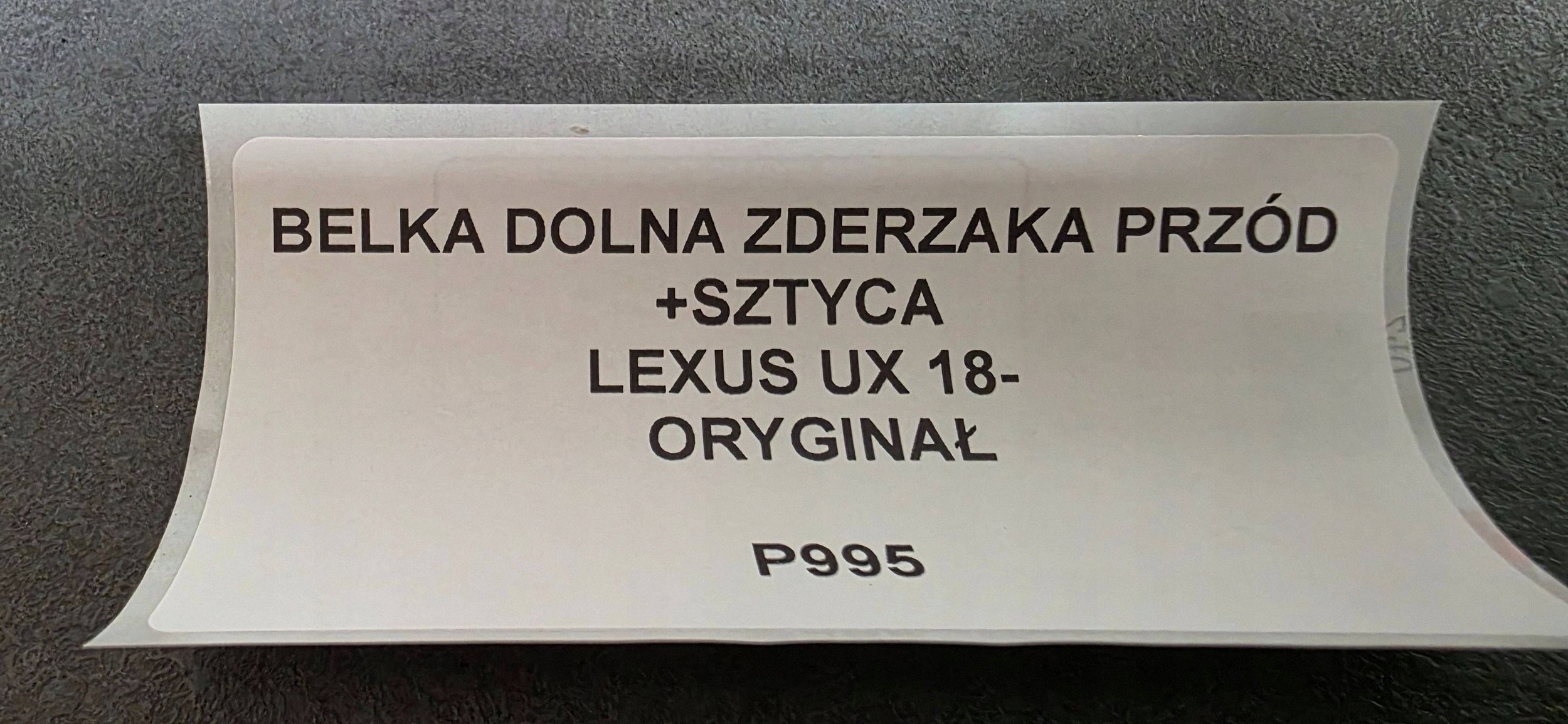 příčka nárazníku předního (výztuha) předek Lexus UX