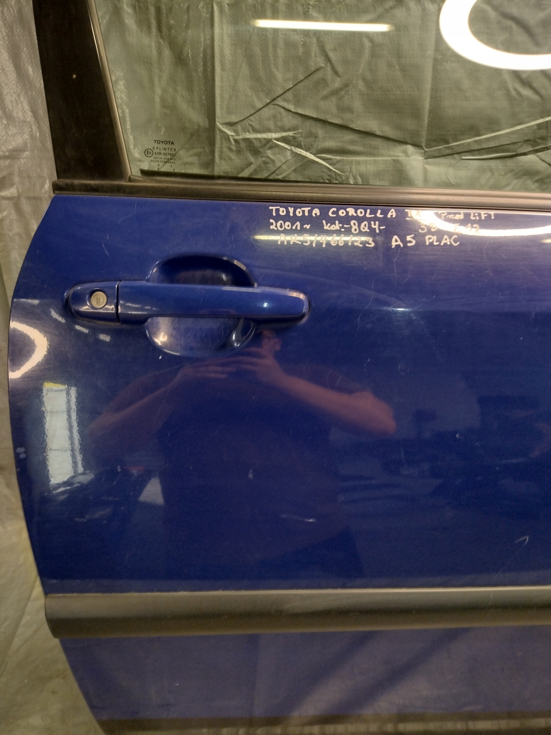 door front right Toyota Corolla E12 HB 3D before lift k:8Q4