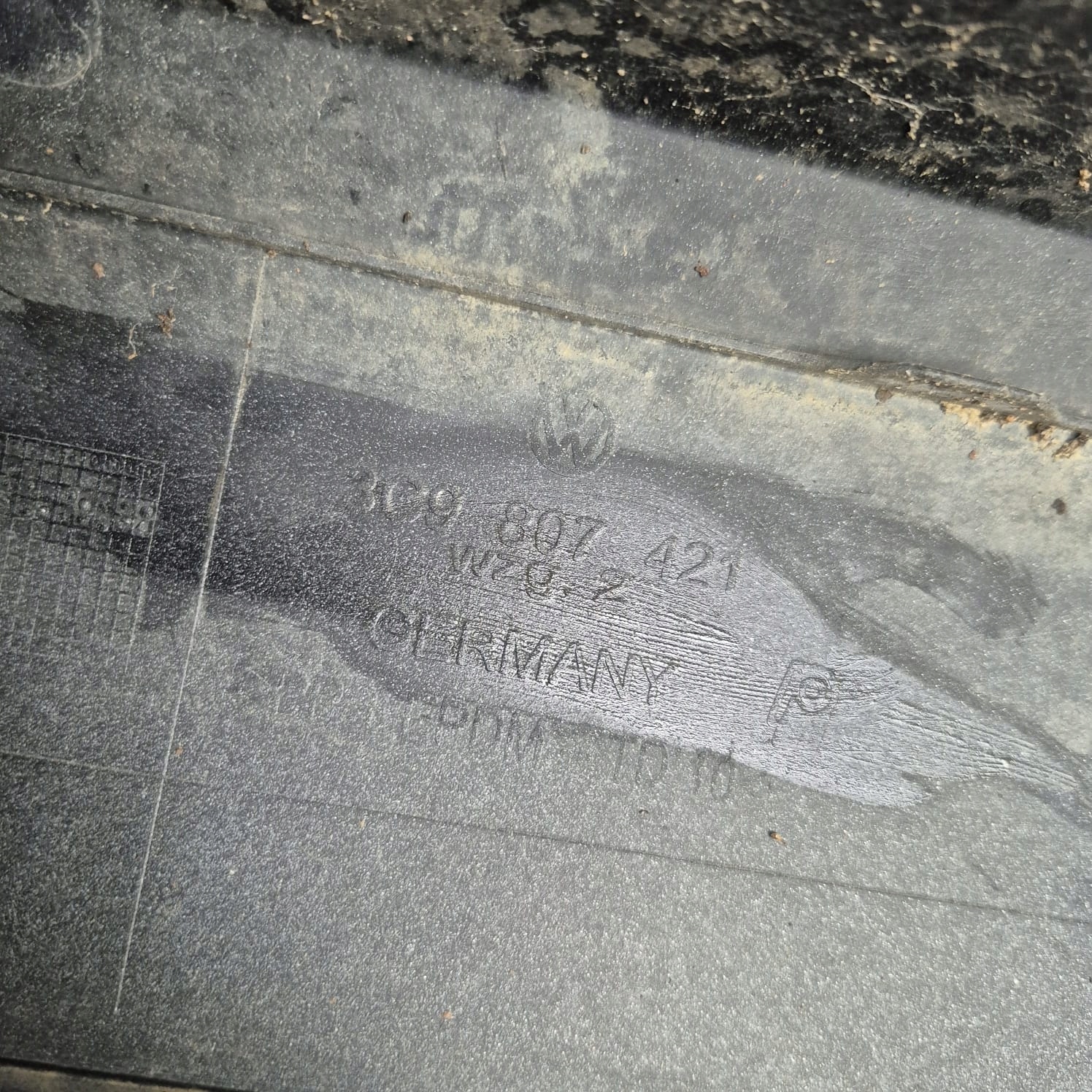 VW PASSAT B6 KOMBI 05-10 bumper rear part rear