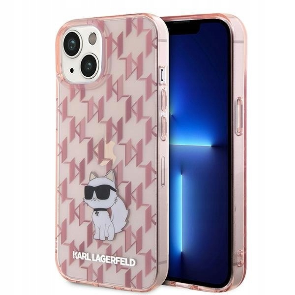Karl Lagerfeld KLHCP15SHNCMKLP iPhone 15 14 13 6.1" różowy/pink ha