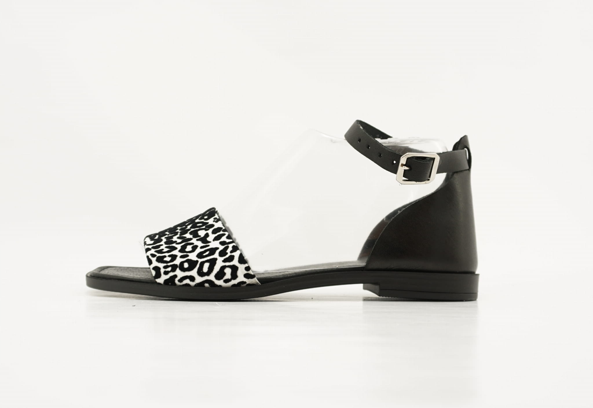 Sandały Nessi 21065 czarny biały Rozmiar 36 Płeć kobieta