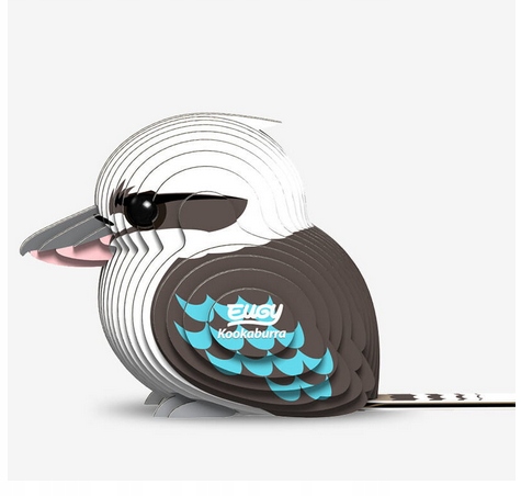 Kukabura Puzzle 3D Układanka Przestrzenna Eko Eugy Bohater brak