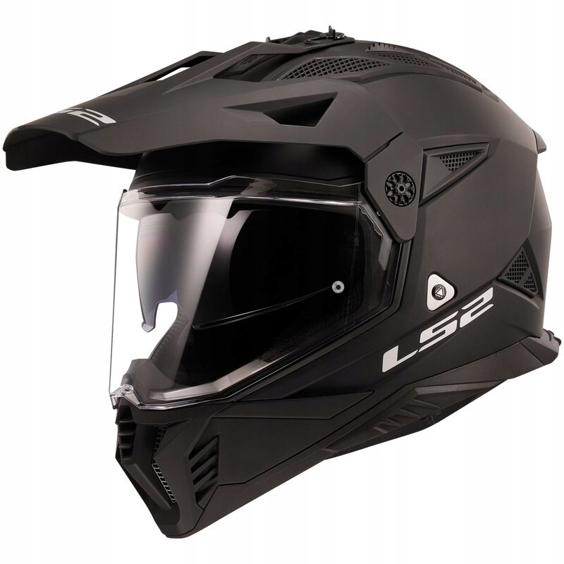 Kask Adventure LS2 MX702 Pioneer II 2 Black Matt Czarny Mat rozmiar M