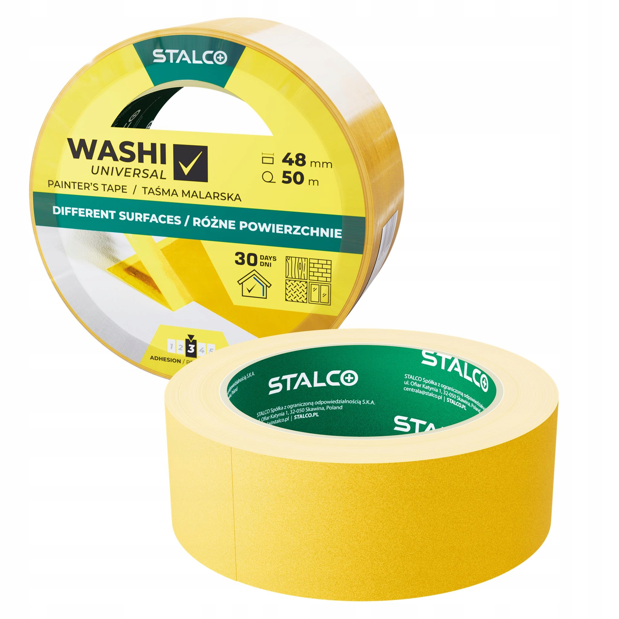 STALCO TAŚMA MALARSKA WASHI 48 x 25 m