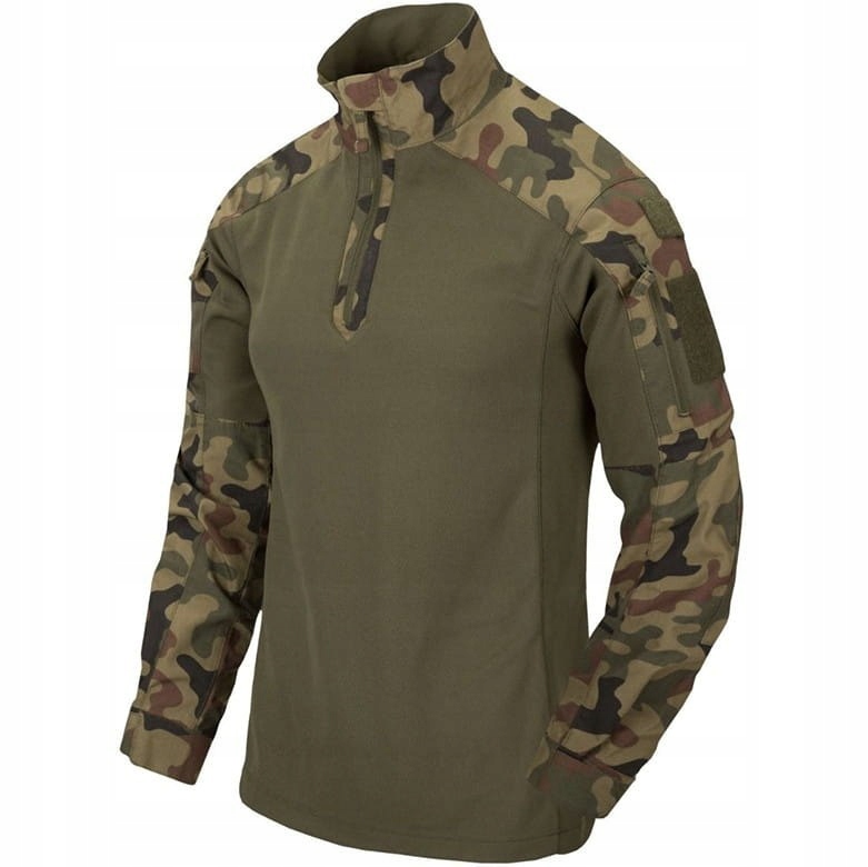 Helikon Mikina Mcdu Combat Shirt NyCo Ripstop Pl Woodland vz93 velikost L