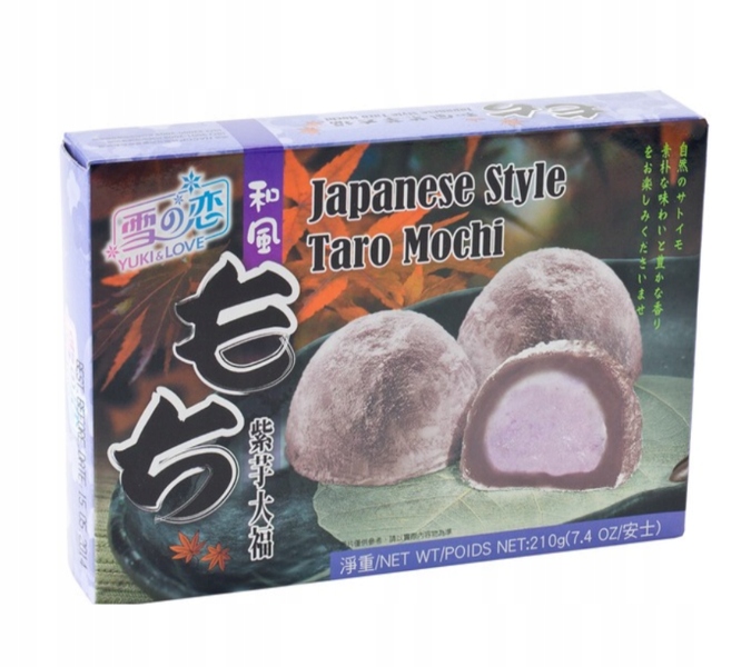 

Ciastka Ciasteczka Ryżowe Mochi Taro 210g Yuki