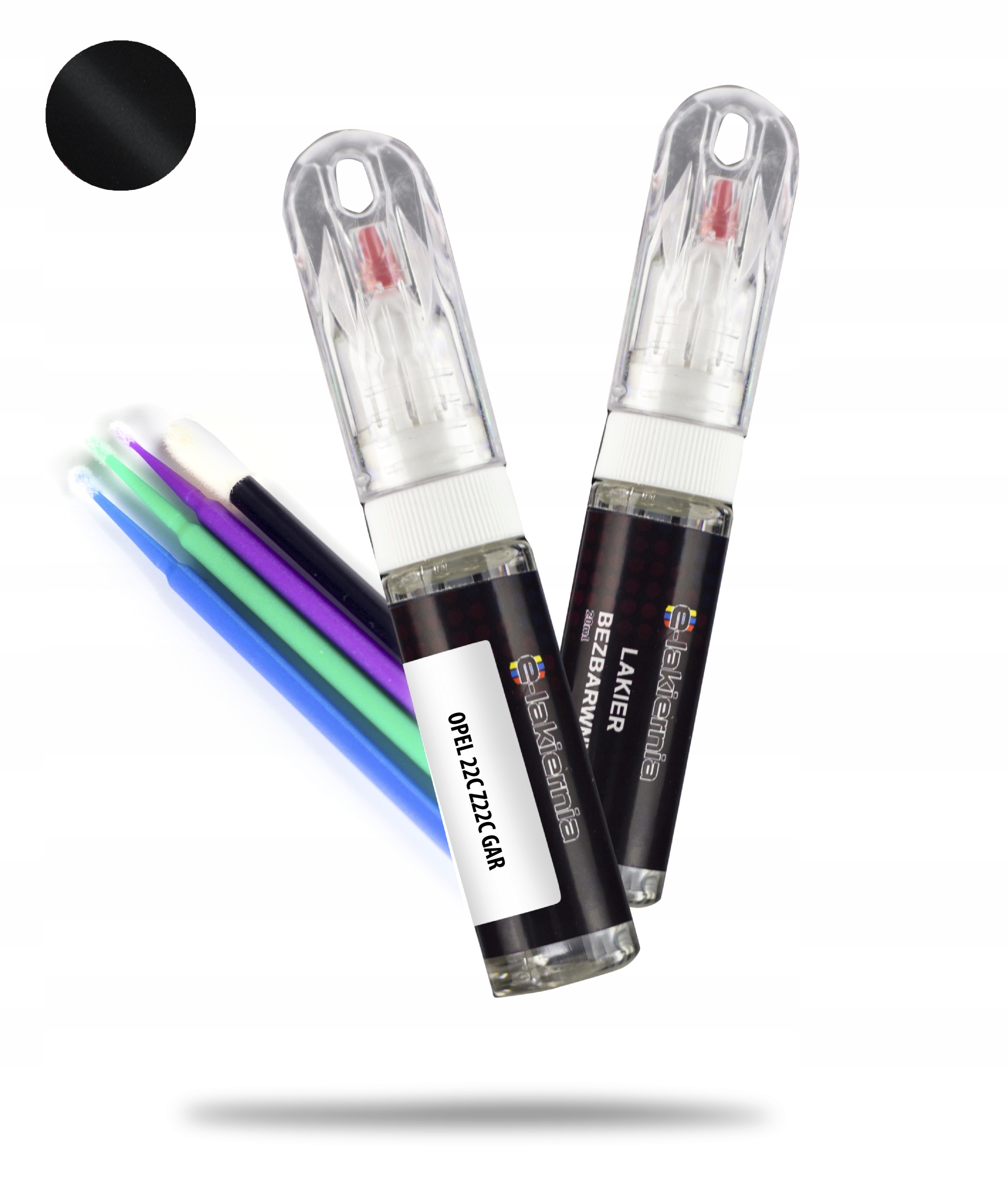 LAKIER ZAPRAWKA 2W1 + BEZBARWNY SAMOCHODOWY ZAPRAWKOWY OPEL 22C Z22C GAR