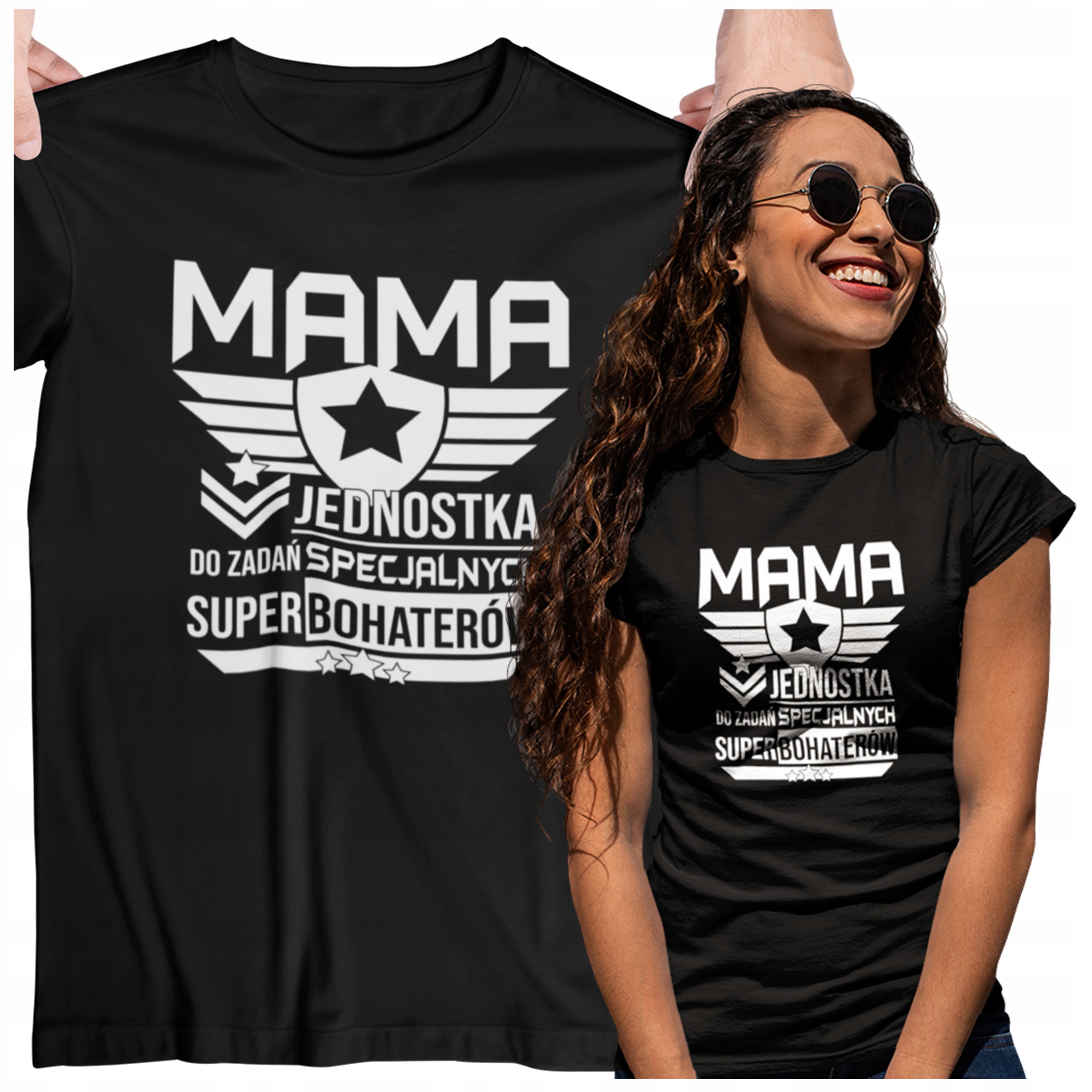 

Koszulka z nadrukiem Dzień Mamy Urodziny