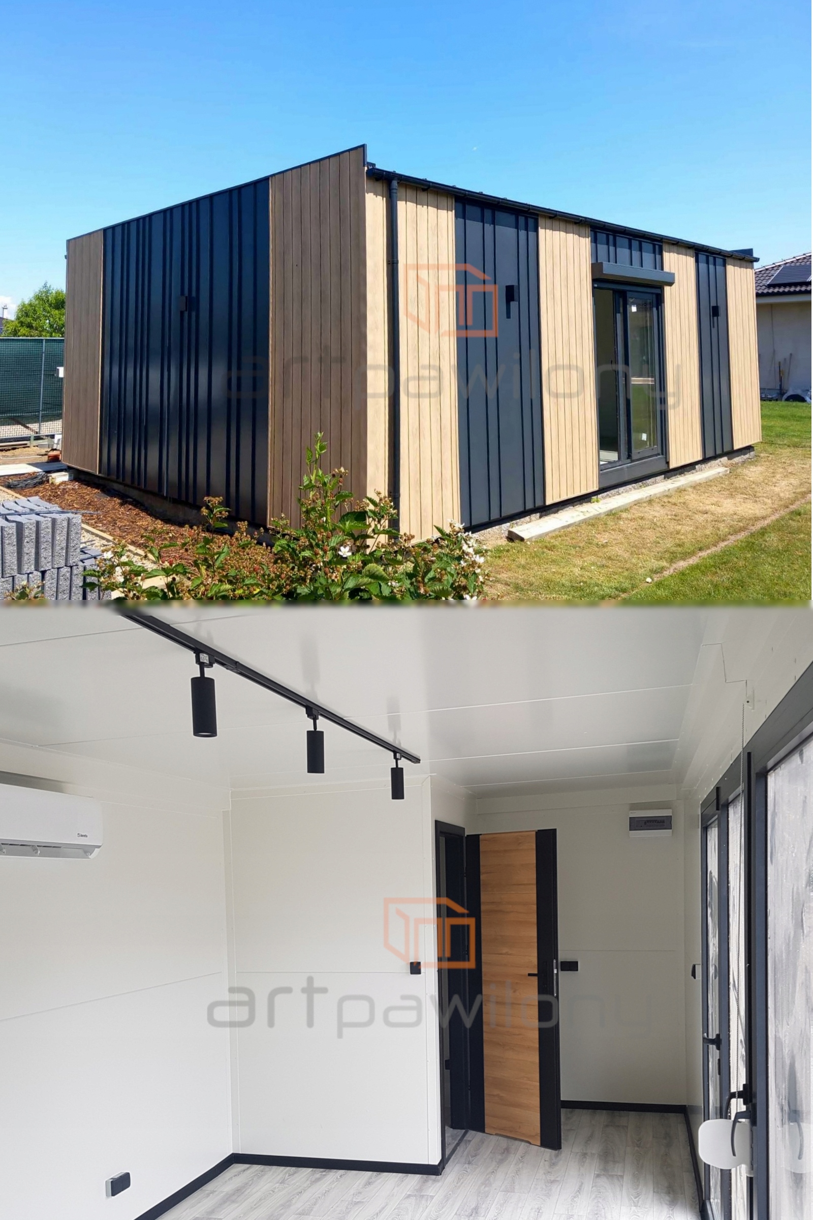 Kontener MIESZKALNY BIUROWY USŁUGOWY MODUŁOWY HANDLOWY