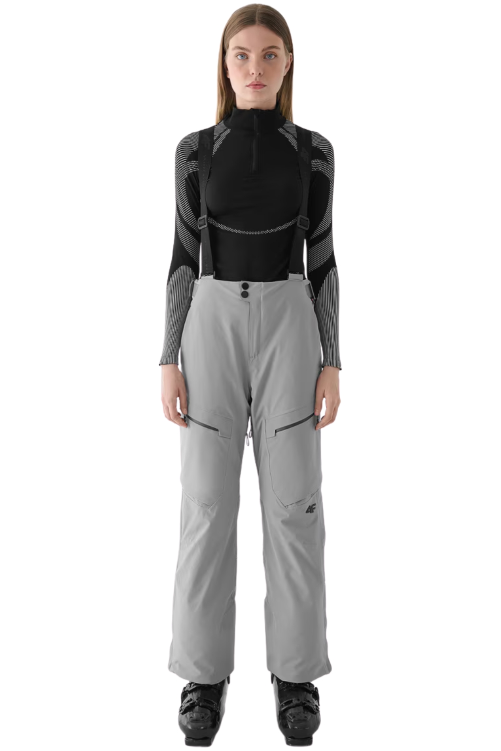 Spodnie narciarskie snowboardowe membrana 15000 damskie 4F r. XL