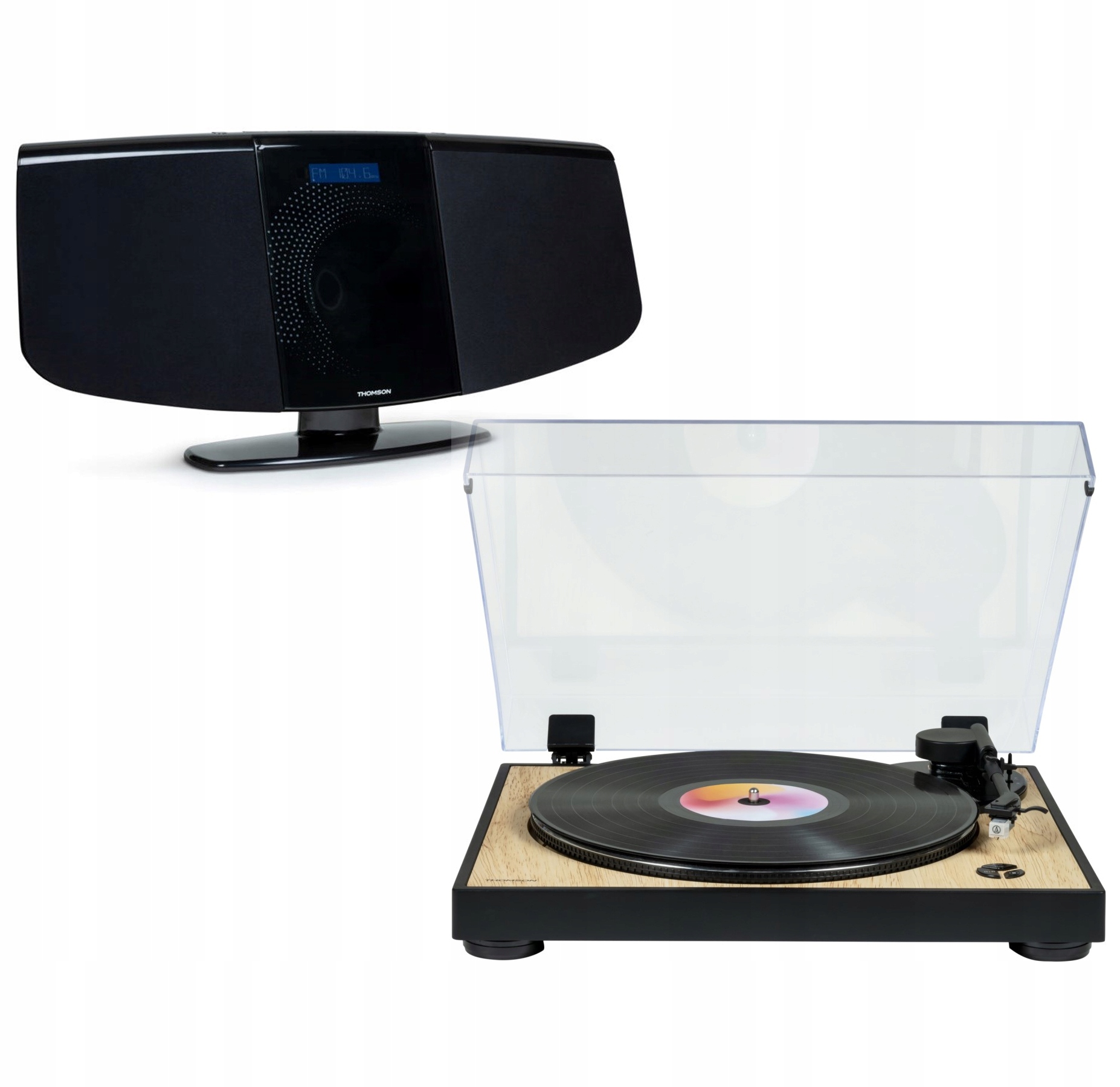 Sada stereo Digitálna mini veža s gramofónom Thomson TT300 & MIC400