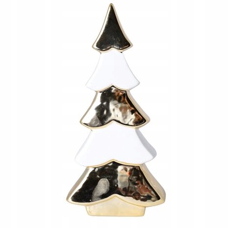 FIGURKA CHOINKA CERAMICZNA DEKORACJA ŚWIĄTECZNA NA PREZENT POD CHOINKĘ L