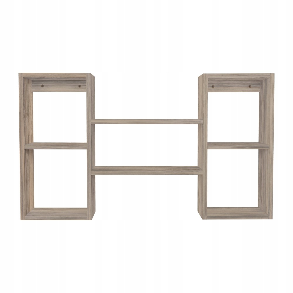 Regał wiszący modułowy na książki - FTS 1 - Dąb sonoma