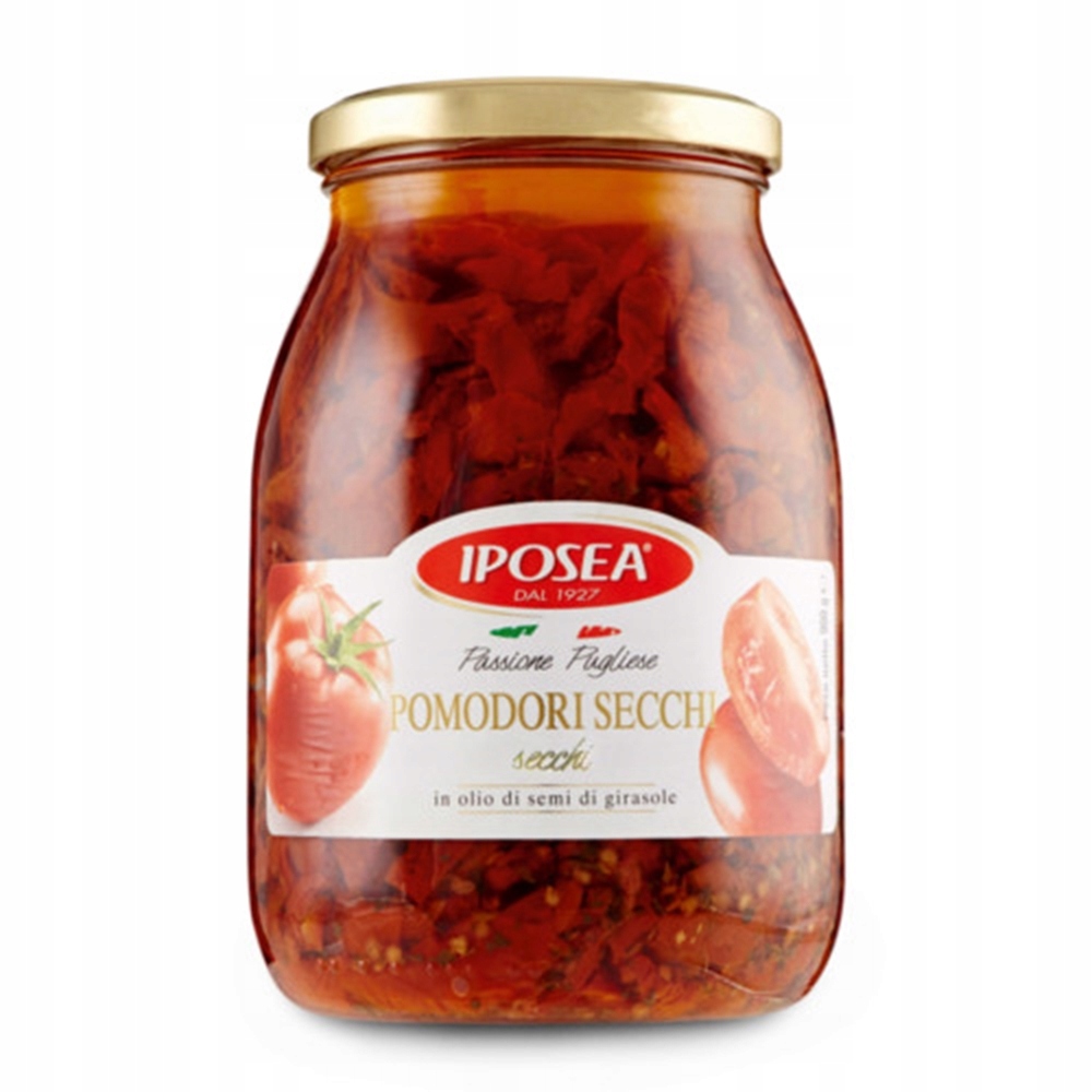 

Włoskie Suszone pomidory w oleju 900 g Iposea