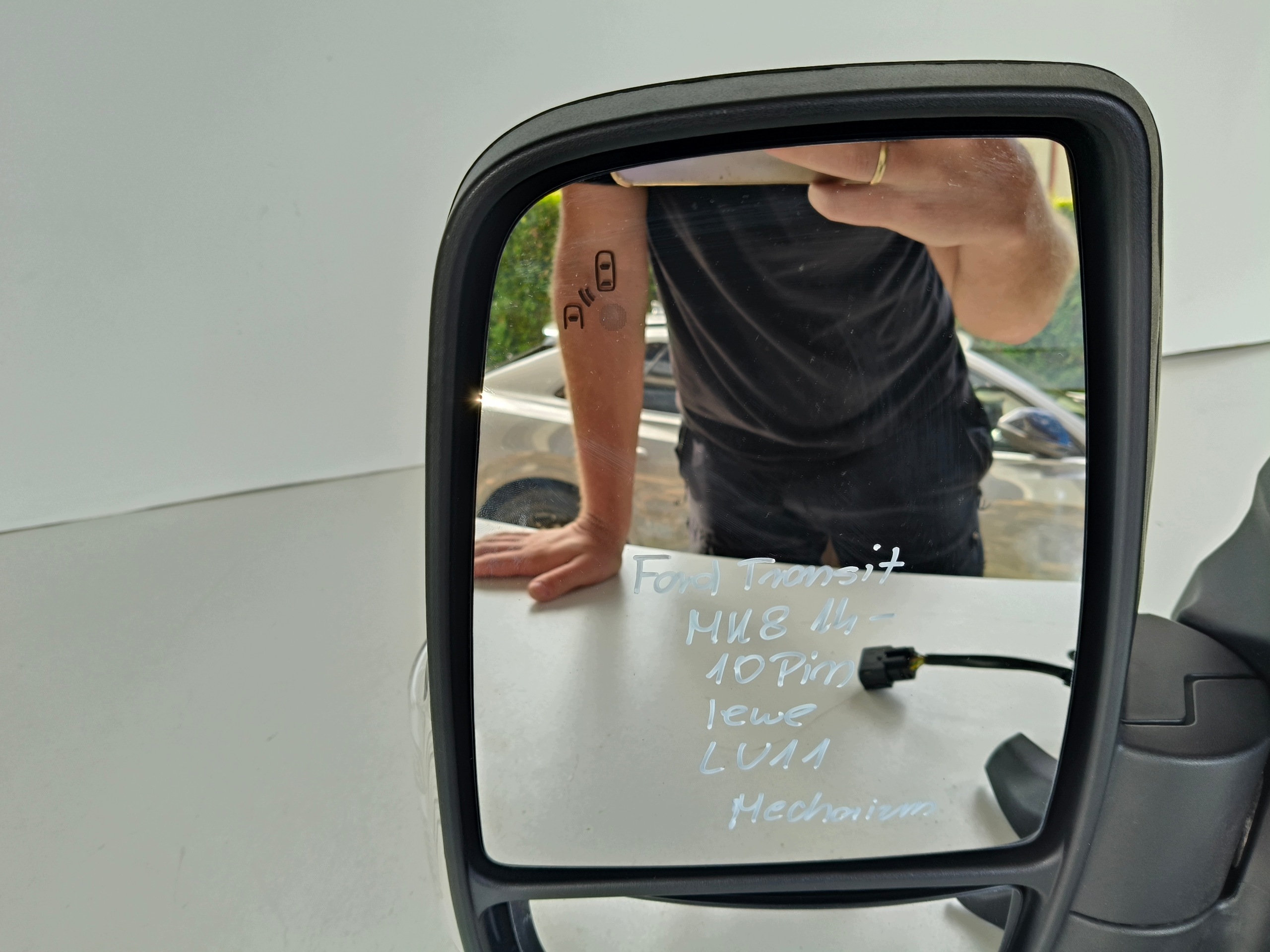 mirror left FORD TRANSIT MK8 14- 10 PIN LU11