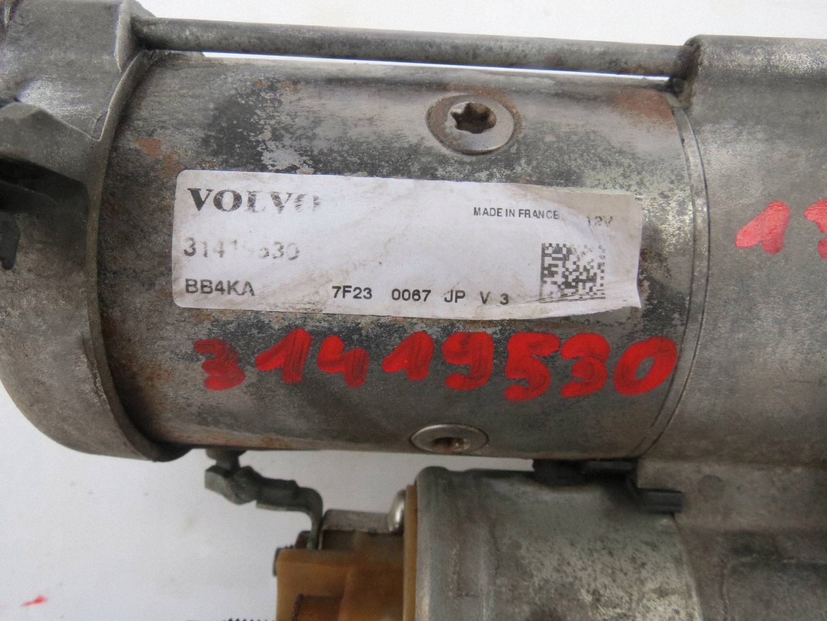 starter VOLVO V60 2.0 D 120KM 31419530