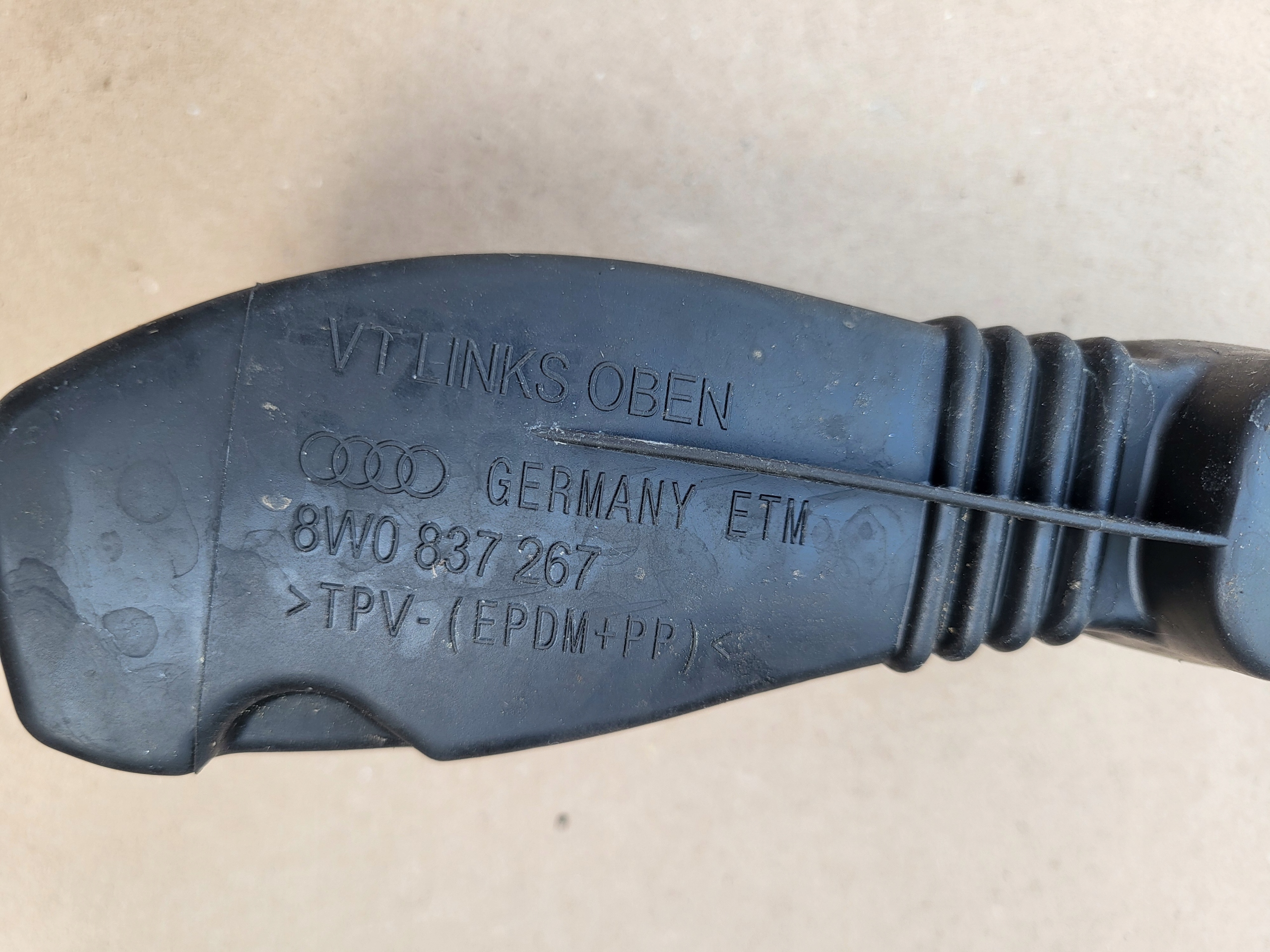 limiter door right left front AUDI A4 B9 8W OE EU 8W0837267 8W0837249