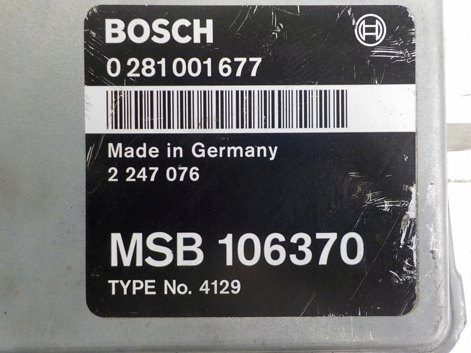 LAND ROVER computer control unit 0281001677 2247076