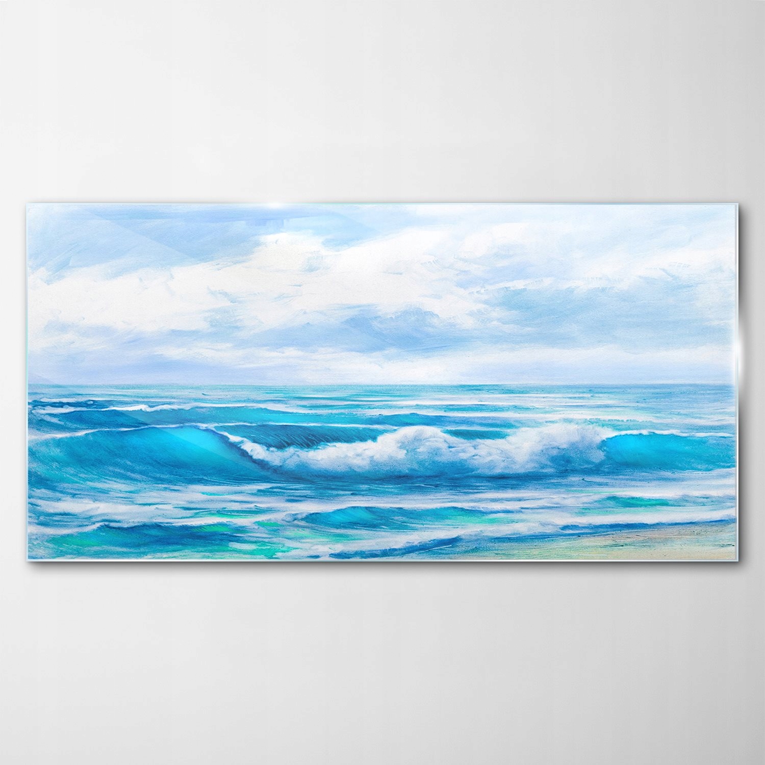 

Hartowany Obraz Szklany Morze Szkic Sztuka 100x50