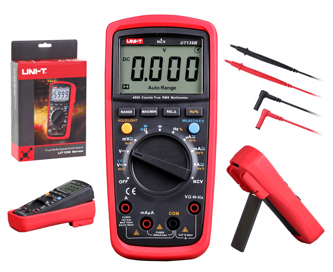 Univerzálny merač Uni-t UT139B digitálny multimetr True Rms auto rozsah