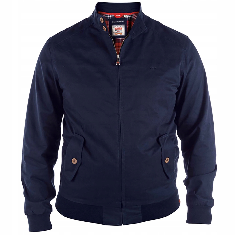 D555 bunda pánská Windsor nadměrná velikost 7XL tmavě modrá