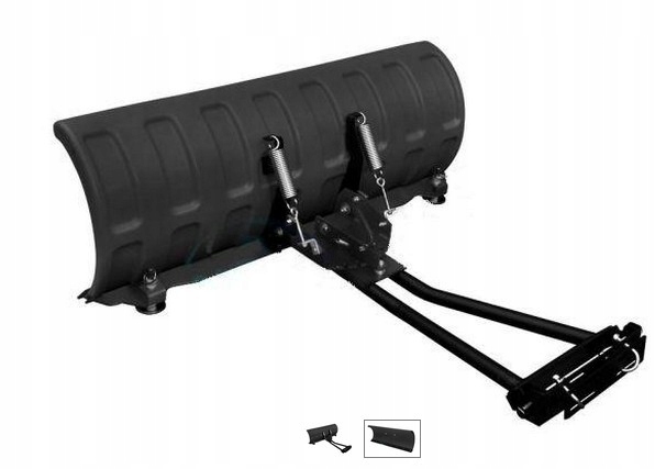 Snežný pluh Shark pre Quad Atv 132 cm Čierny univerzálny montážny adaptér