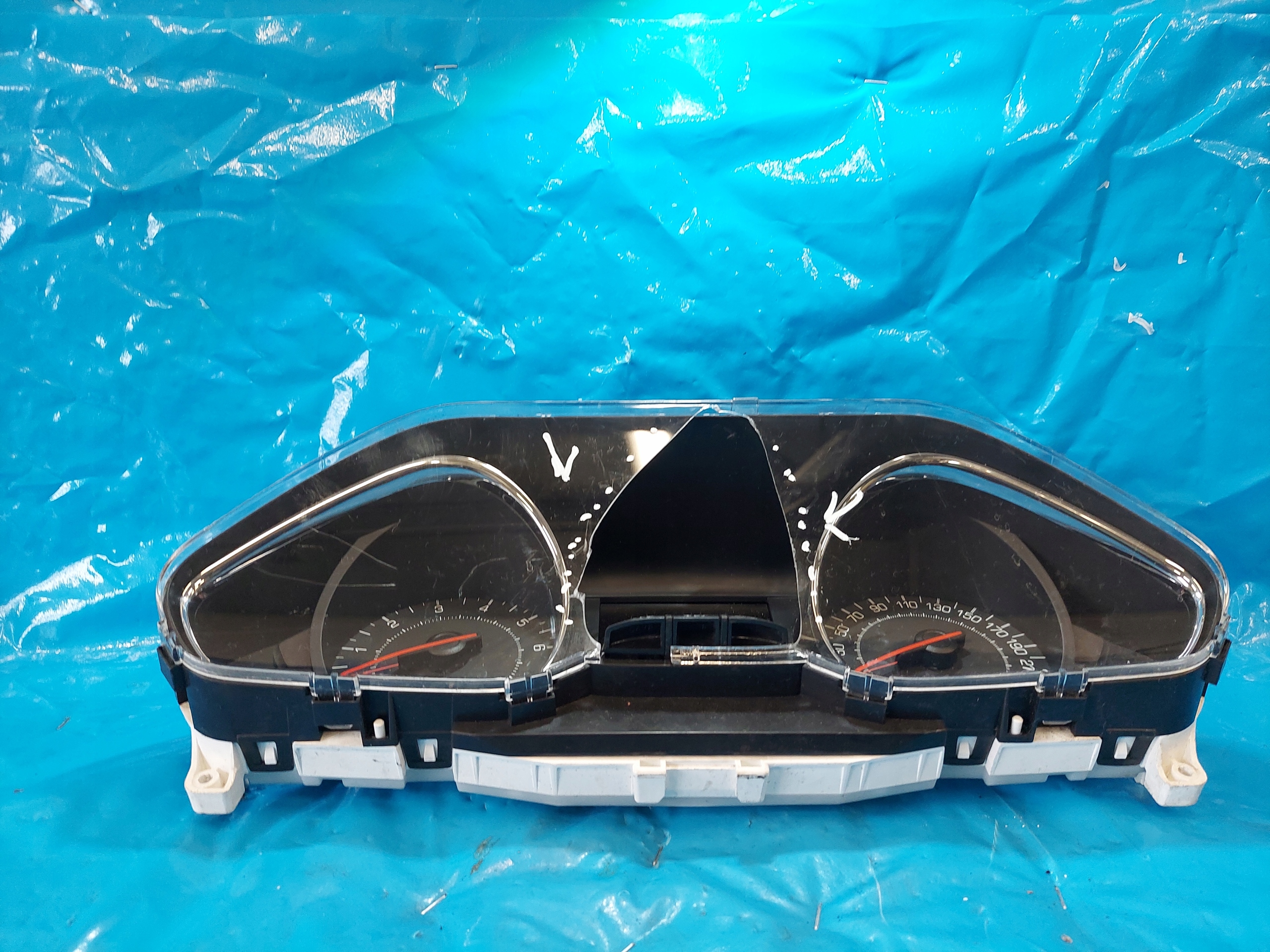 dials clock PEUGEOT 208 9801904780