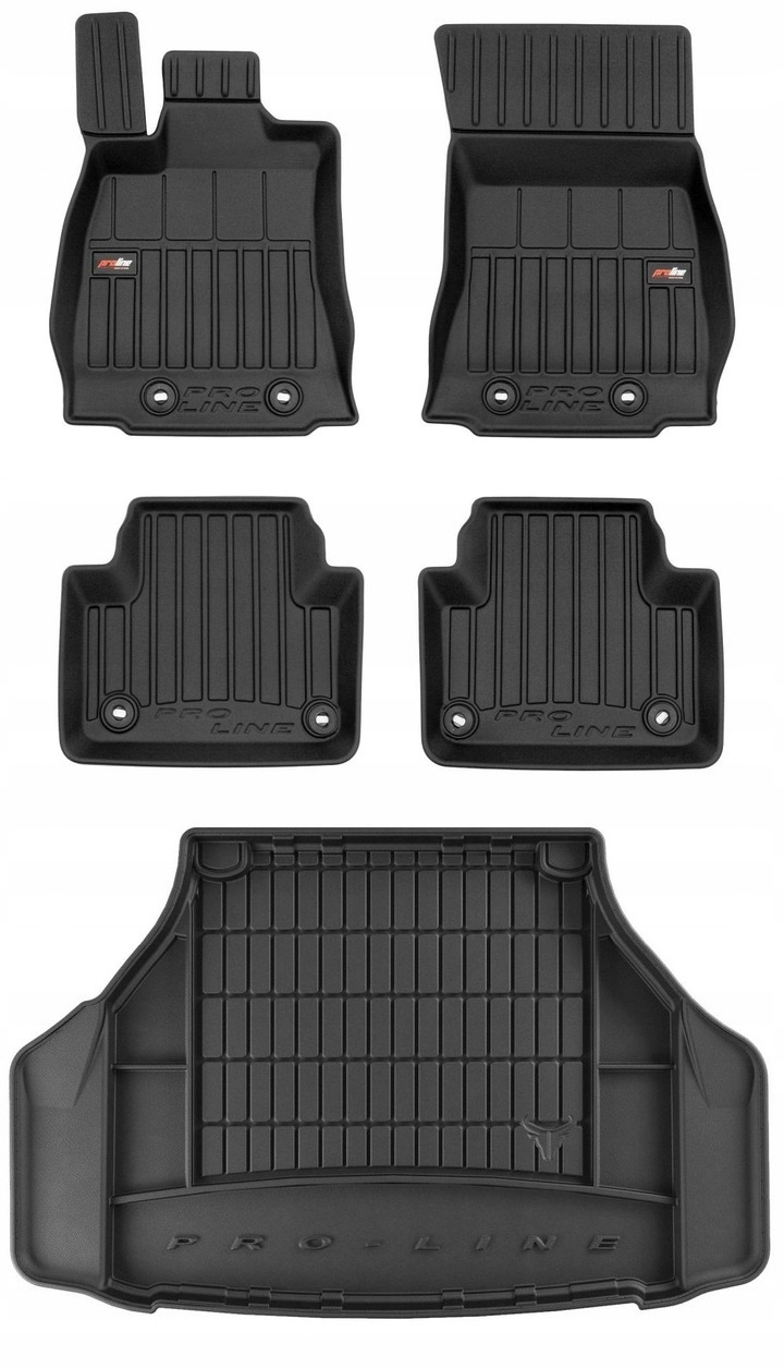 Set 3D Koberečky a rohož do kufru Jaguar Xj X351 Sedan od 2009-