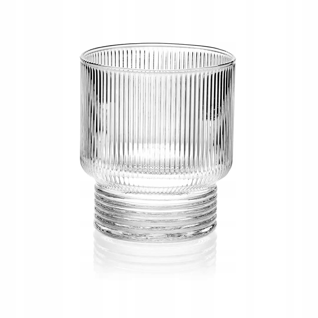 IVV Italy Todomodo Ryflované poháre na nápoje 300 ml 6 Ks