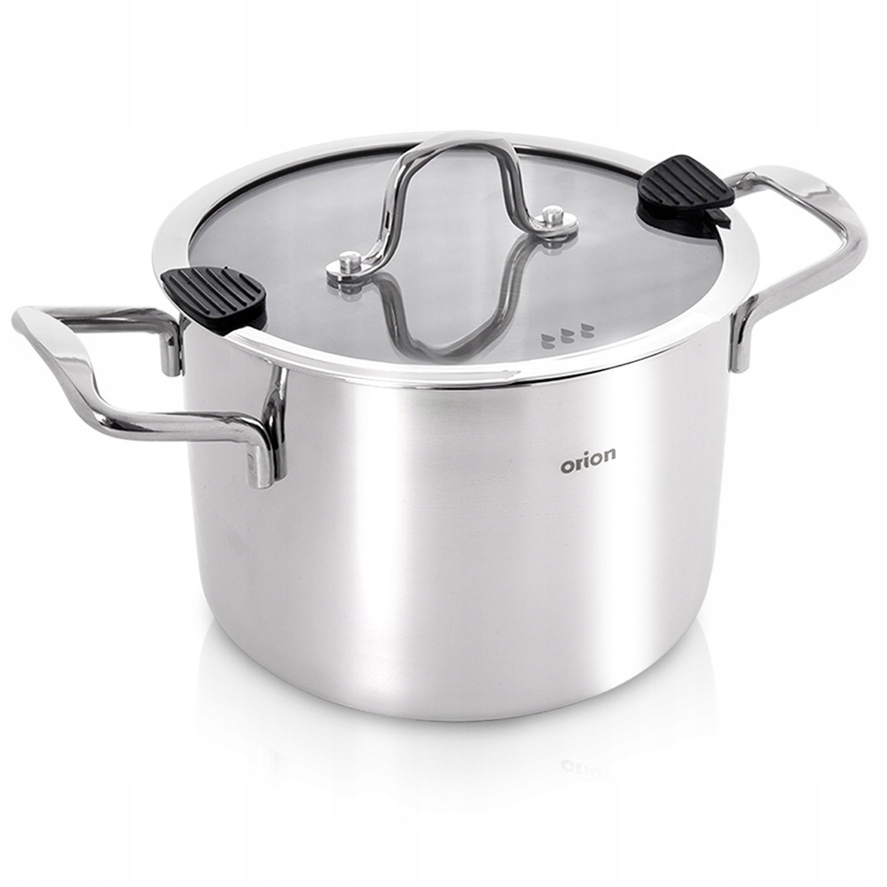 Hrniec Oceľový Nerezový Pokrievka Indukcia Plyn Na Varenie 16 CM 2,3 L