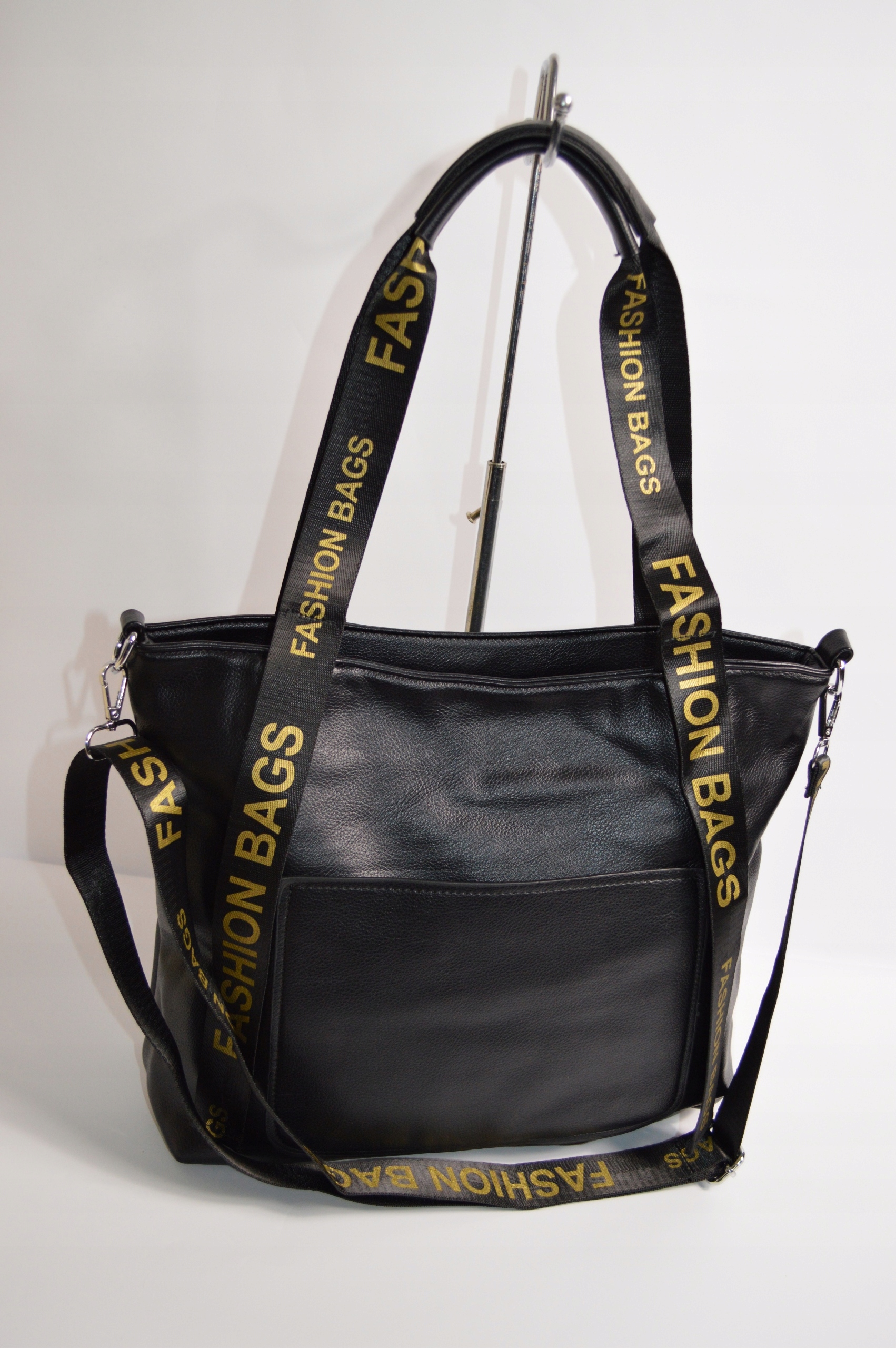 ELEGANCKA DUŻA TOREBKA DAMSKA WOREK SHOOPER BAG Wysokość 30 cm