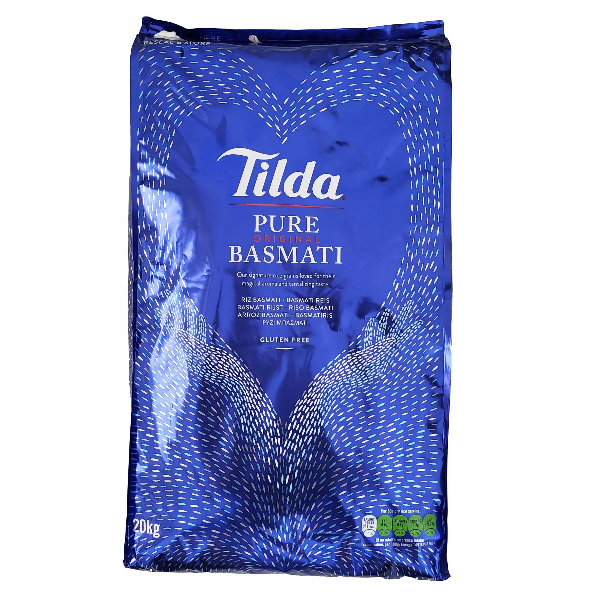 Levně Rýže Basmati Pure Tilda 20 kg
