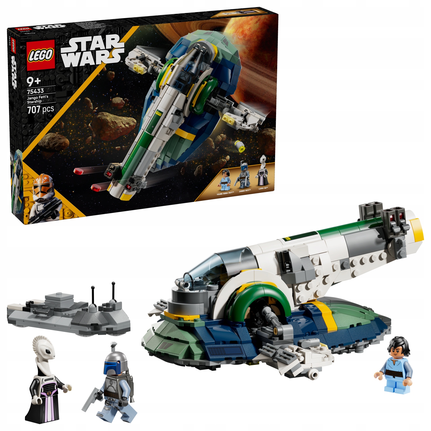 Lego Star Wars 75433 Jango Fett a jeho hvězdná loď