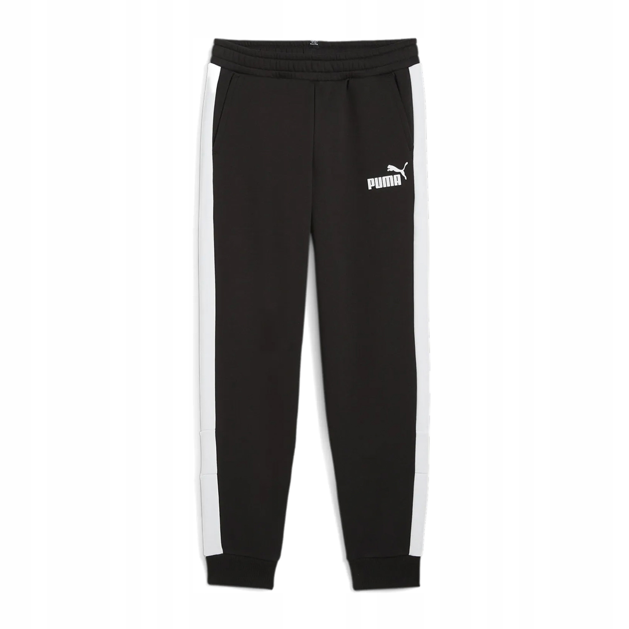 Spodnie dziecięce Puma Ess Block Sweatpants Fl puma black 140