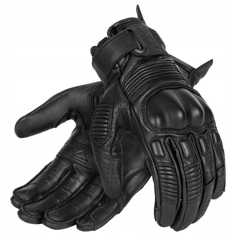 Motocyklové Kožené Rukavice Broger Ohio Black XXL