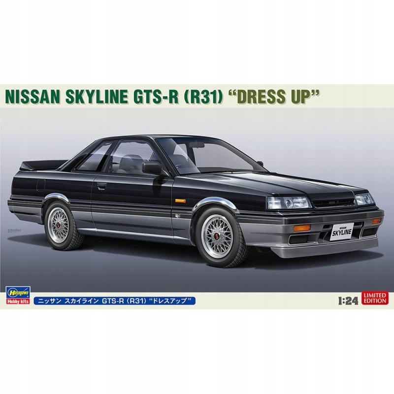 Hasegawa 20657 Nissan Skyline Gts-r (R31) "Dress Up" 1/24