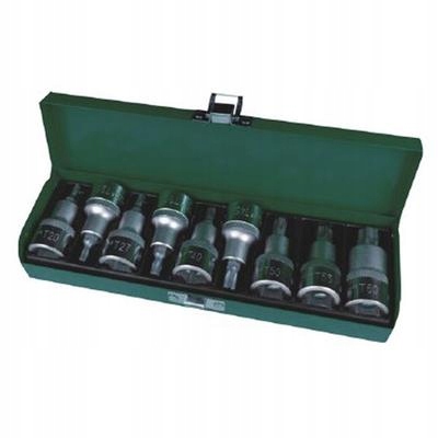 Sada bitov Torx s nástavcom 1/2" 9ks Jonnesway