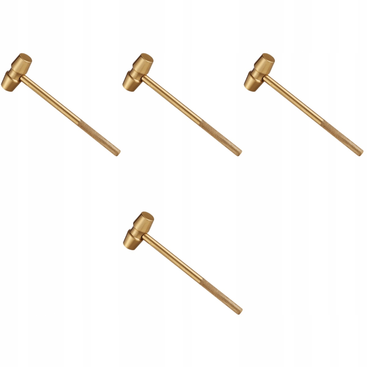 4pcs латунный молоток статуэтка латунный молоток статуя