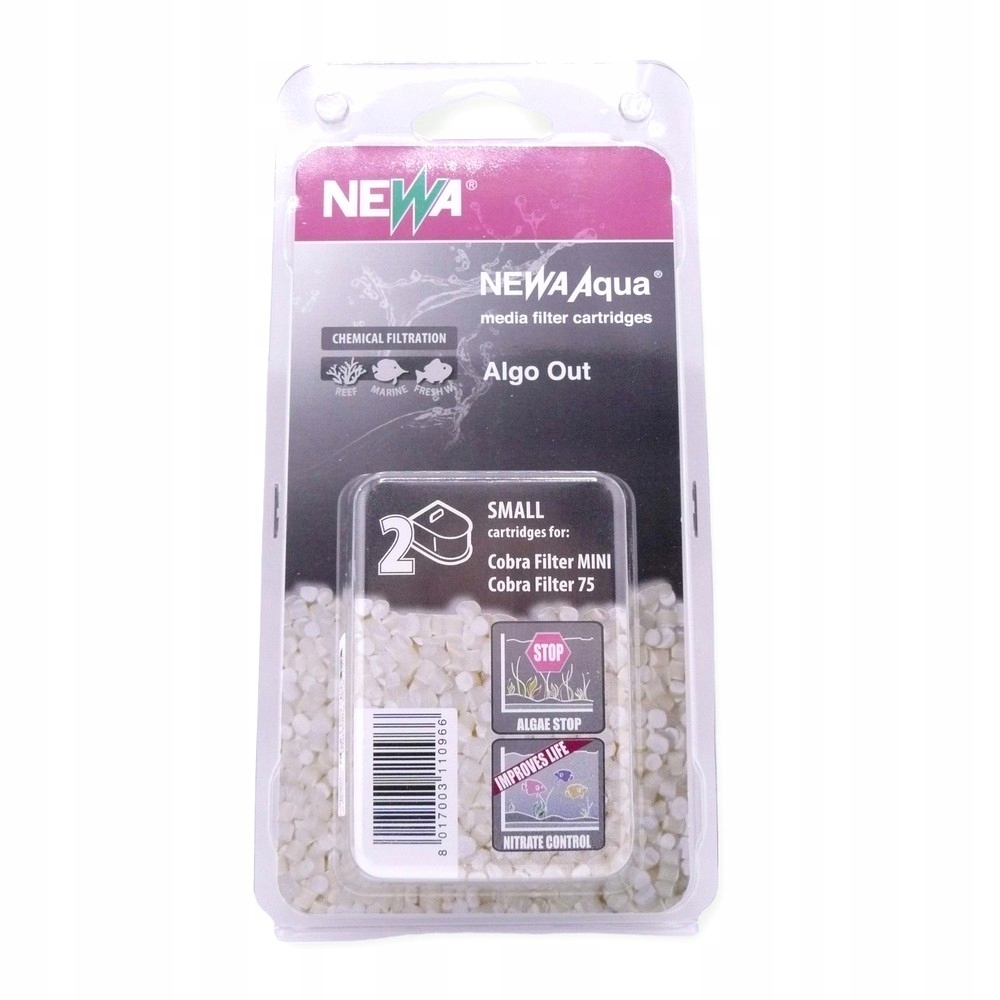 Levně Filtrační Média Filtrační Vložka Cobra Mini 75 Uhlíková Zeolit 2 Ks Newa