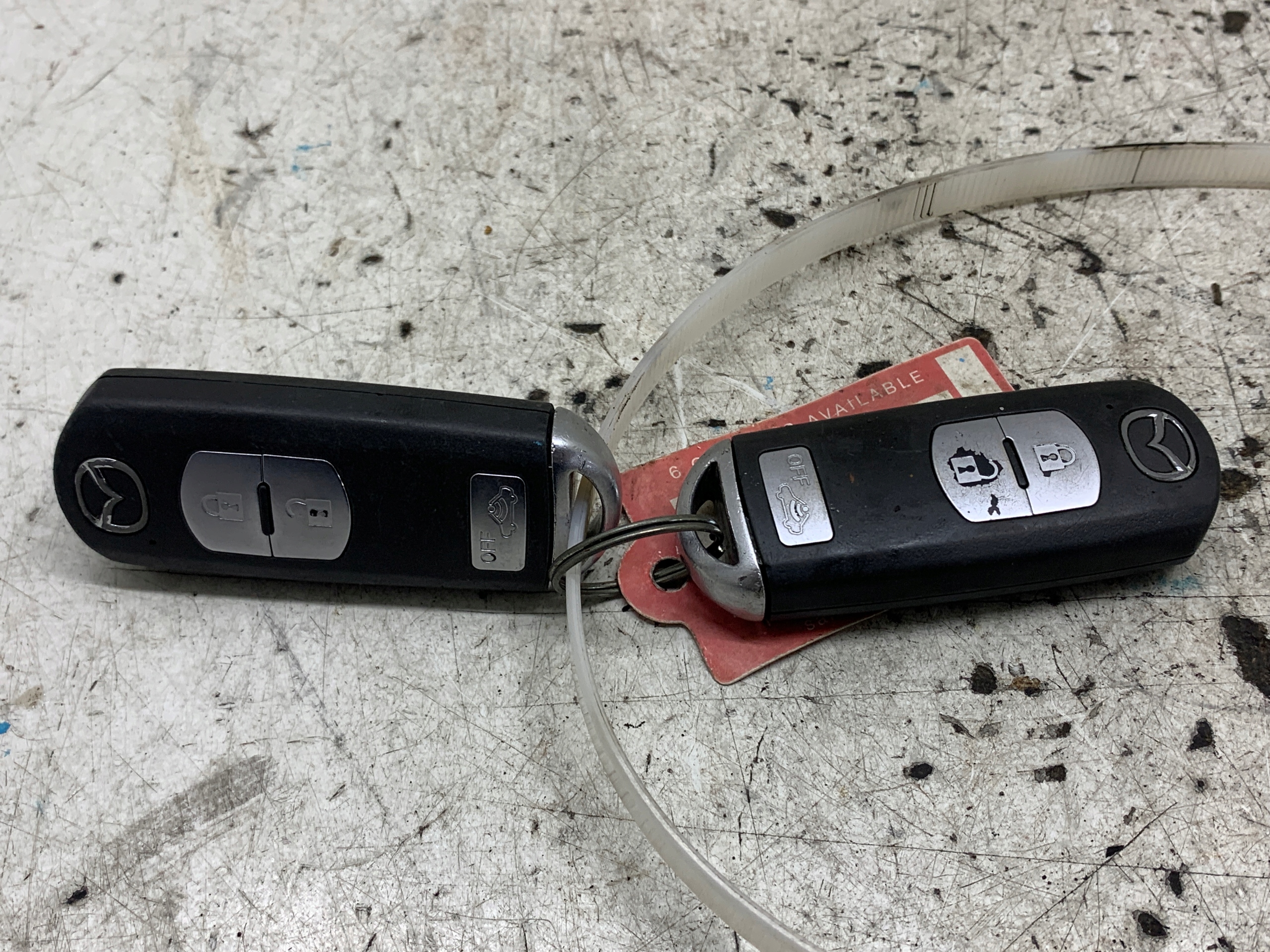 key PILOT MAZDA CX5 CX-5 and (2012-2017) 2.2D