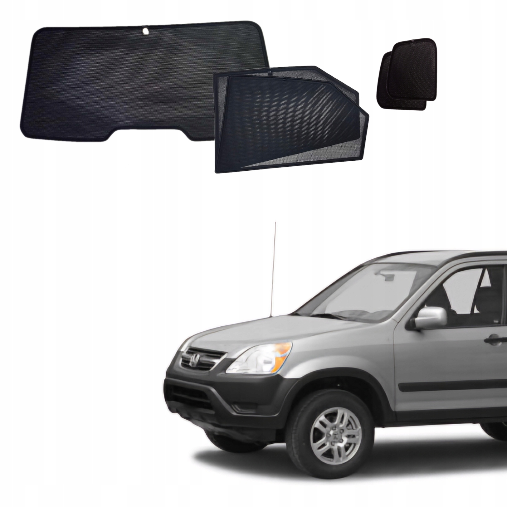 Sluneční clony na sklo určené pro automobil Honda Cr-v II 2