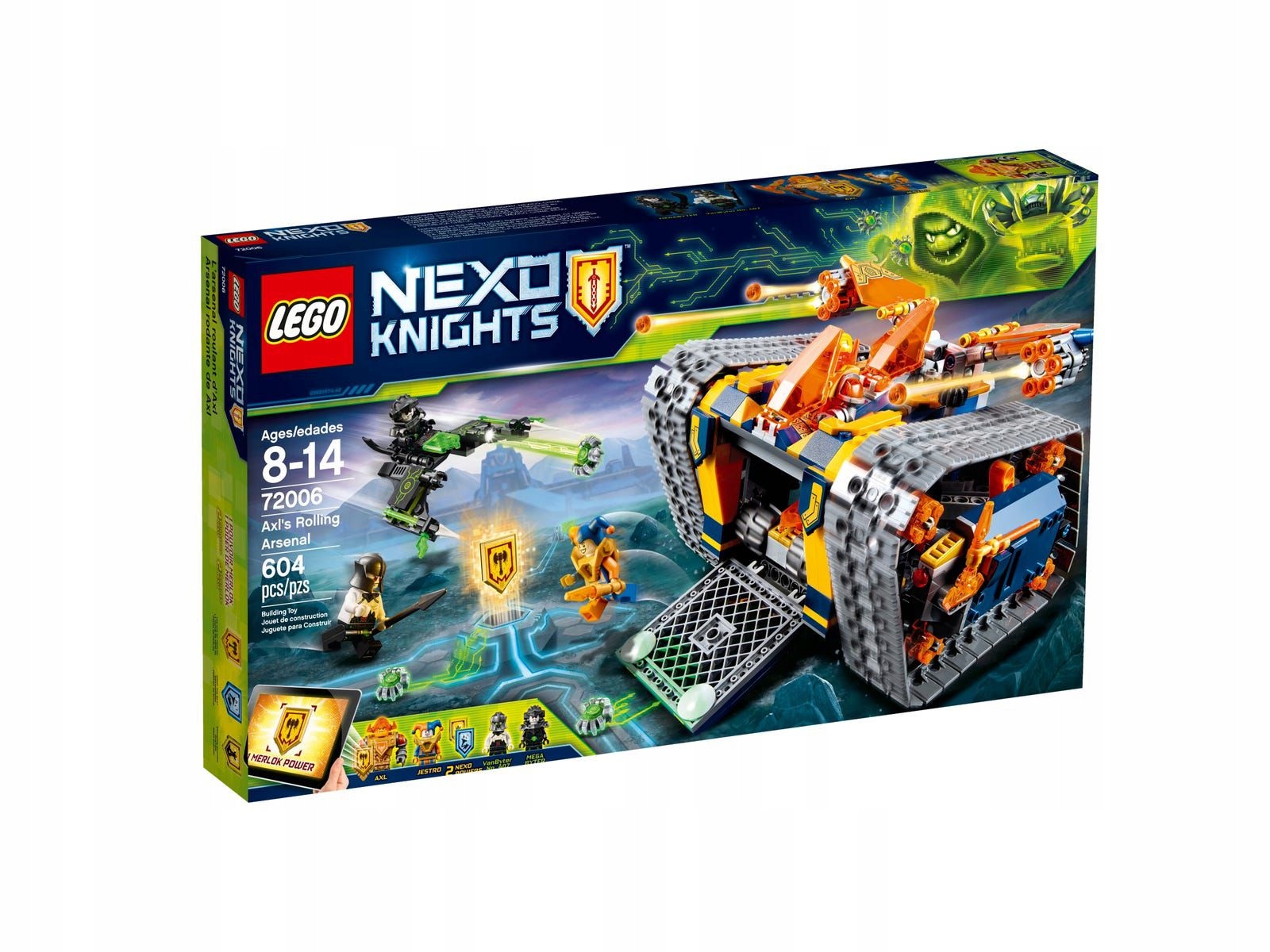 Lego Nexo Knights 72006 Arsenał Axla