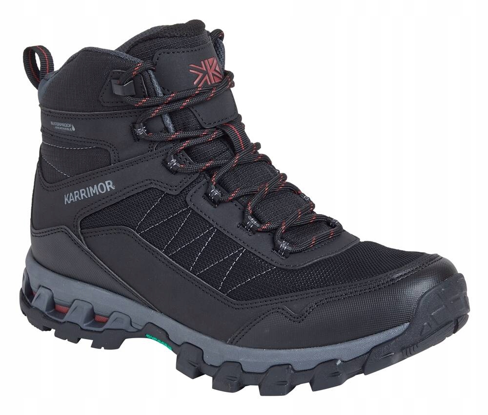 Pánské podzimní trekové boty Karrimor Exmoor Mid K1118-BLK Vel. 45
