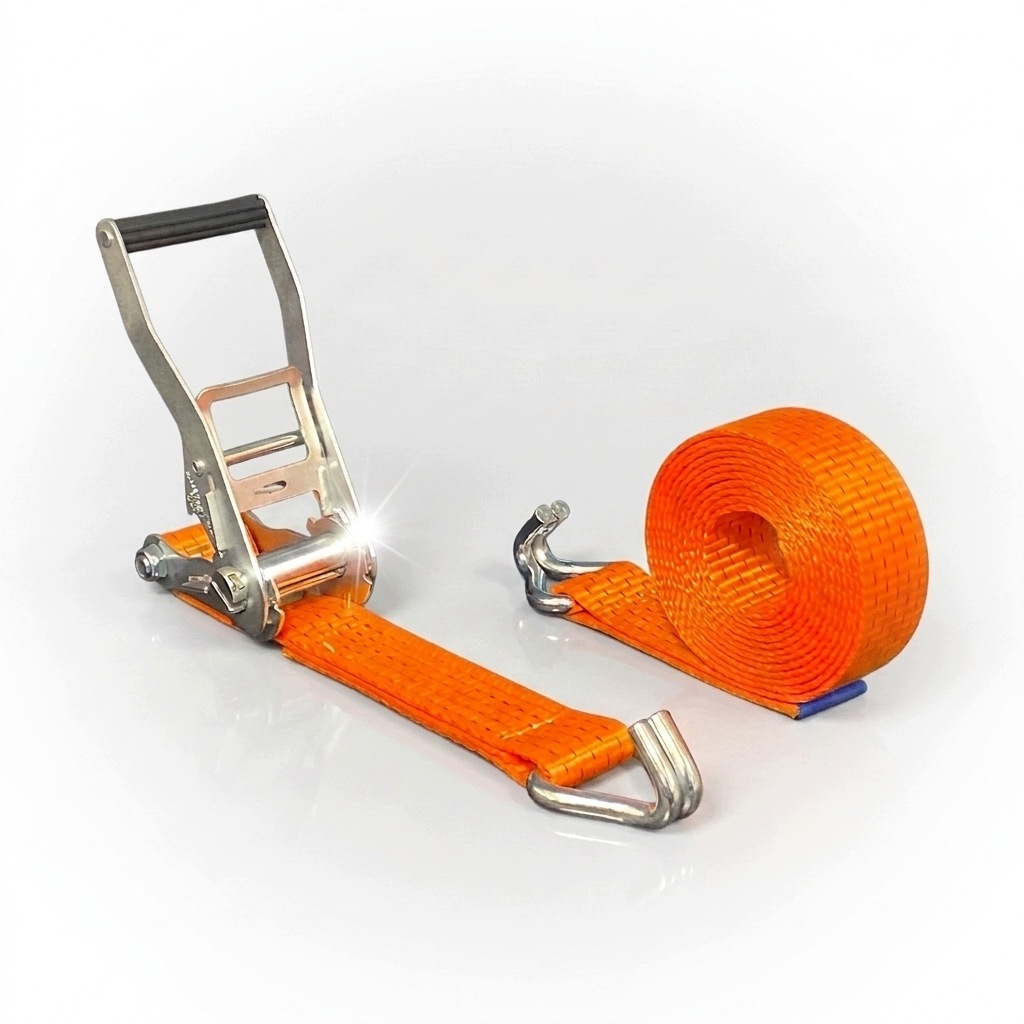 Pas Transportowy 10m/ 5T/ 50mm z Napinaczem Tuv Premium – Polski Produkt