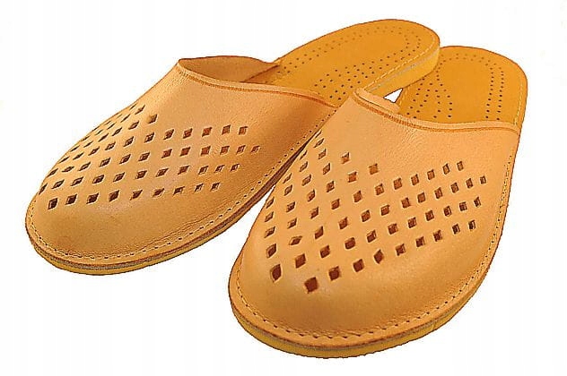 

318 Kapcie Skórzane z Podhala Klasyczne roz.41