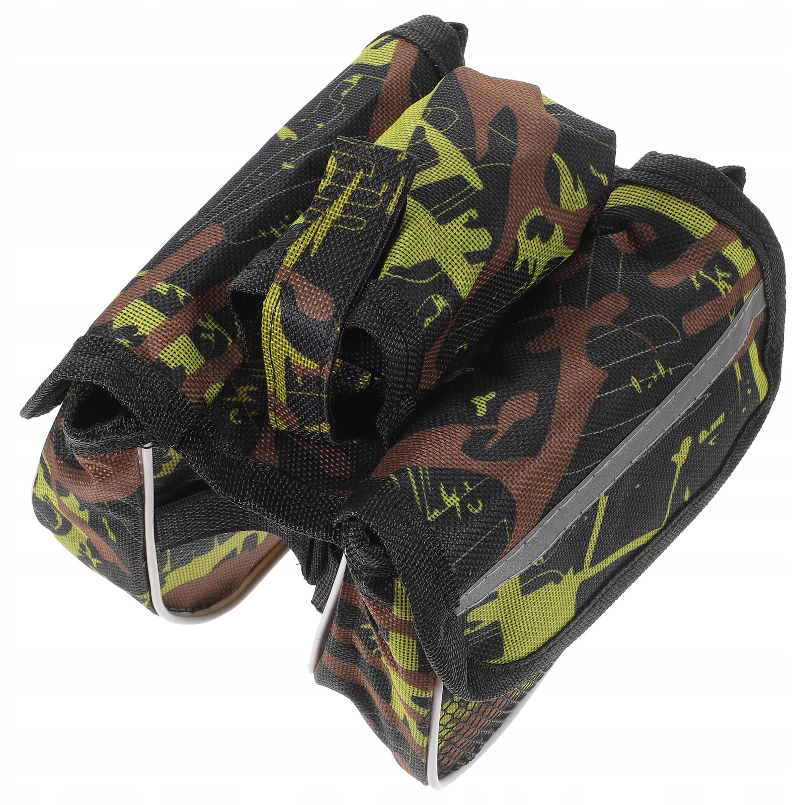 ВЕЛОСИПЕДНА СУМКА НА РАМУ З ПЕРЕДНІМ КРІПЛЕННЯМ І БІЧНИМИ КИШЕНЯМИ