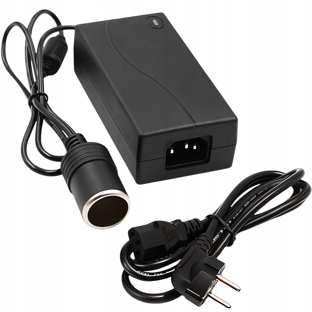 Przetwornica Reduktor Napięcia Zapalniczki Przejściówka Adapter 230V/12V