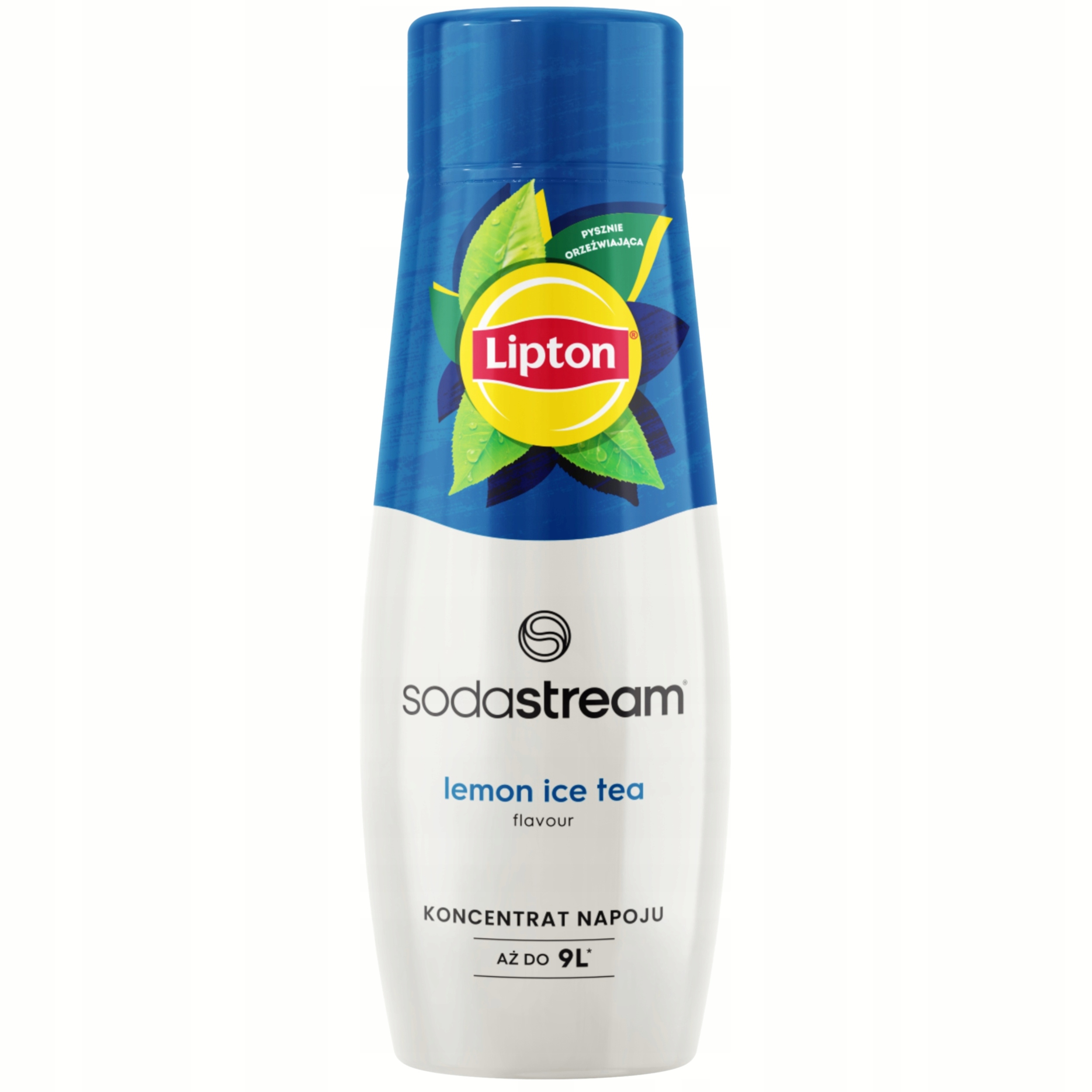 SYROP SODASTREAM LIPTON ICE TEA CYTRYNA KONCENTRAT DO SATURATORA WODY 440ML